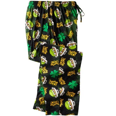 Kingsize Men's Big & Tall Licensed Novelty Pajama Pants - Big - 8xl ...