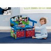 Delta Children Mickey Mouse 3-in-1 Activity Bench - 3 of 4