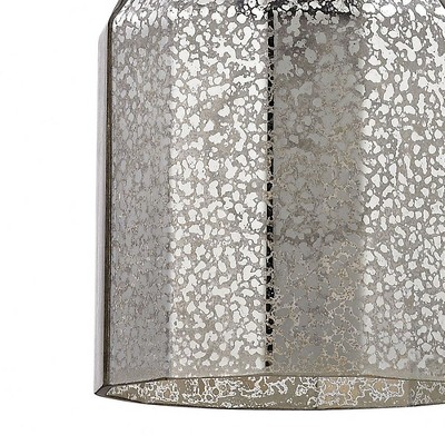 Danica Oil Rubbed Bronze Mini Pendant with Mercury Glass