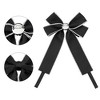 INSPIRE CHIC Women's Ribbon Brooch Pin Collar Bow Ties One Size - 3 of 4