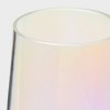 4pk 11 fl oz Stemless Champagne Iridiscent - Sun Squad™ - 3 of 3