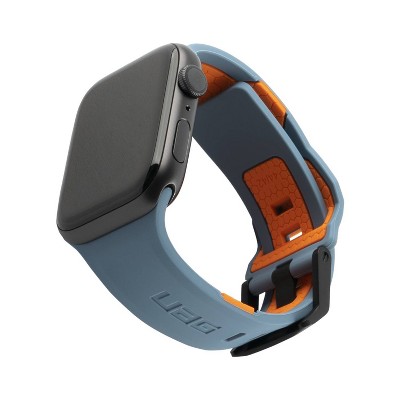 Urban Armor Gear (UAG) Apple Watch 42/44/45mm (Series7/ 6/5/4 & Watch SE) Civilian Strap - Slate/Orange