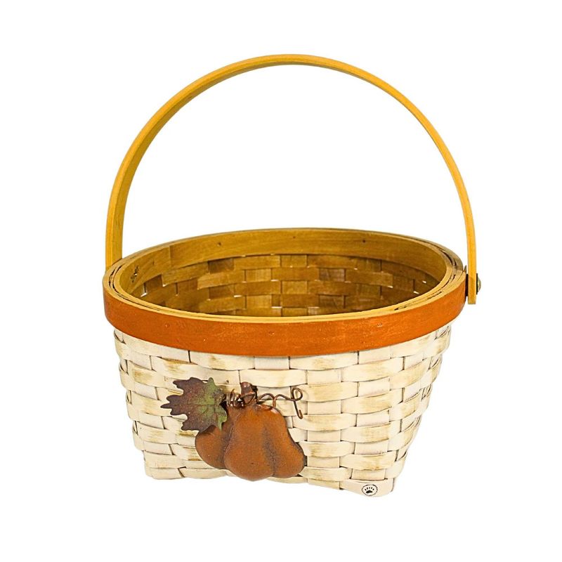 Boyds Bears Plush 5.5 Inch Kimberly's Punkin Harvest Baskets Home Accessory Decor St/3 Decorative Buckets, 2 of 5