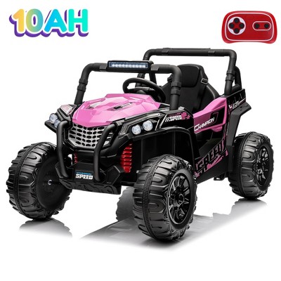 12V Kids Ride-On UTV with Remote Control – Electric Off-Road Toy Truck with LED Lights, Music, 2x120W Motors, 10AH Battery for Kids Ages 2-7