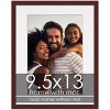 PosterPalooza | Brown Frame with White Photo Mat, UV Acrylic Front, Foam Board Backing, 60 Sizes Available - 2 of 4