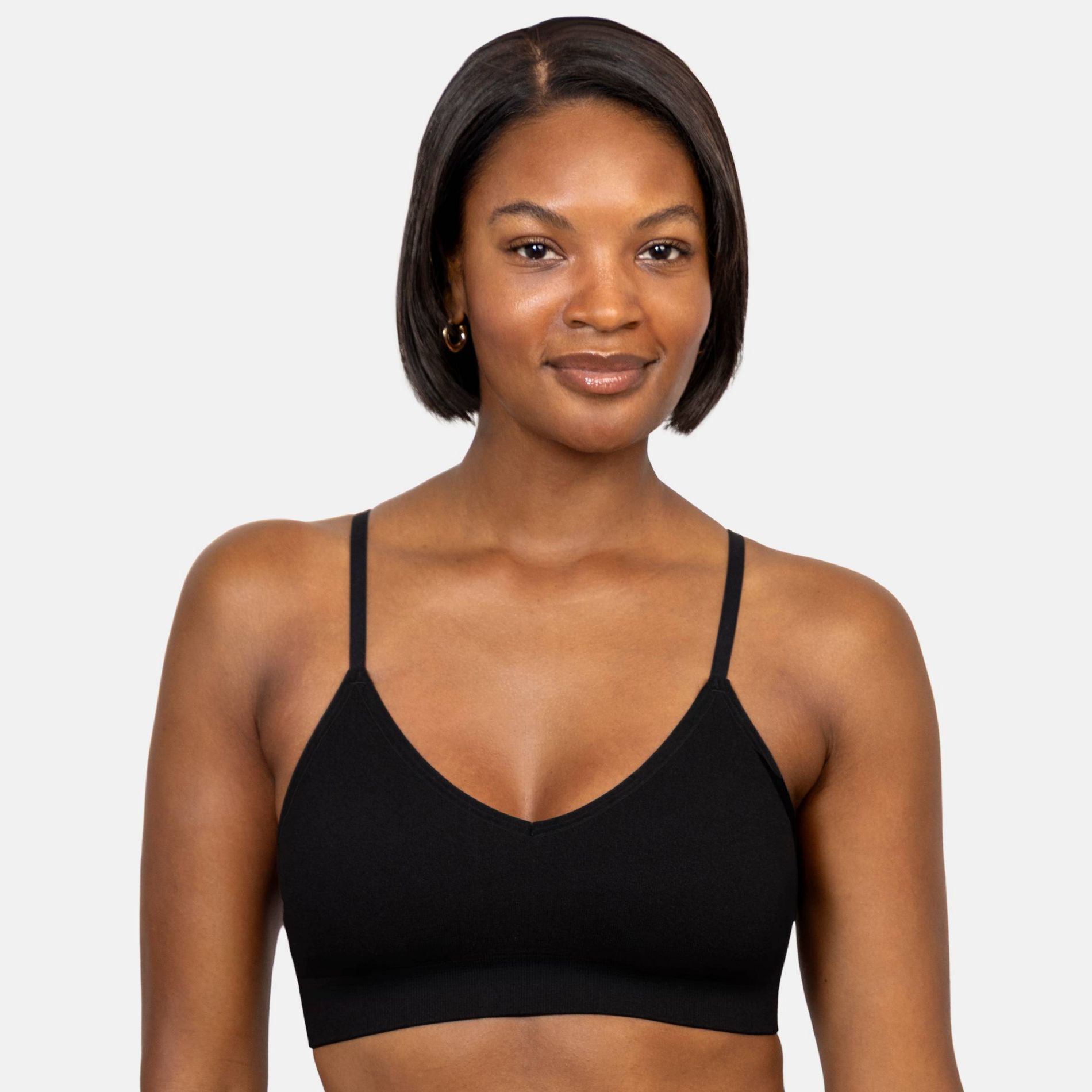 Fruit of the Loom Women's Seamless Plunge Bra