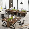 Tribesigns 63" Office Computer Desk, Executive Desk Workstation - 4 of 4