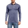 Golf Shirts for Men,Long Sleeve,Polo,Casual Collared T-Shirt,Stylish Quick Dry Polo Shirt - 2 of 4