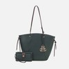 MKF Collection Liv Vegan Leather Women’s Tote Handbag with Matching Wallet by Mia K - 2 of 4