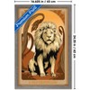 Trends International Wicked: For Good (2025) - A Very Nervous Lion Framed Wall Poster Prints - 3 of 4