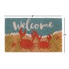 RugSmith Multi Machine Tufted Welcome Crabs Doormat - 2 of 4