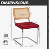UPTIOT Velvet Upholstered Side Chair (Set of 2) - 4 of 4
