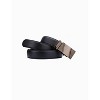 INSPIRE CHIC Men Sliding Buckle Holeless Adjustable PU Ratchet Belt - 2 of 4