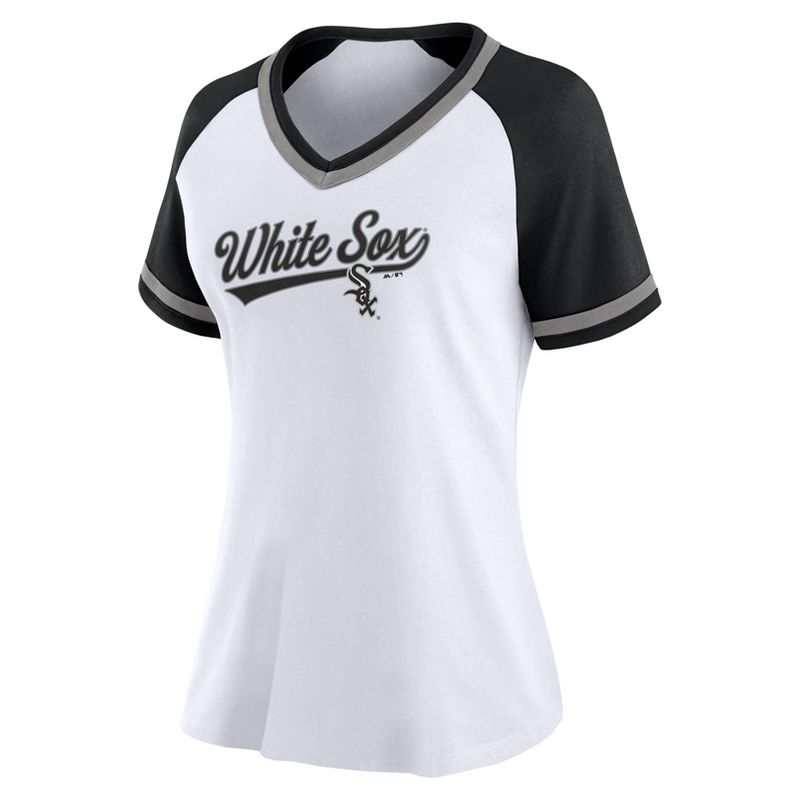 MLB Chicago White Sox Women&#39;s Jersey T-Shirt, 2 of 4