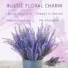 Butterfly Craze Butterfly Craze Lifelike Artificial Lavender Plants - Perfect for Crafting, Home Decor, and Weddings, 8-Piece Bundle - 4 of 4