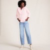 Lands' End Women's 3/4 Sleeve Supima Cotton Polo Shirt - 4 of 4
