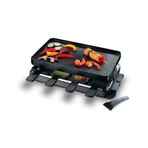 Swissmar Classic 8 Person Raclette Grill W/Aluminum Nonstick Grill Plate - 1 of 1