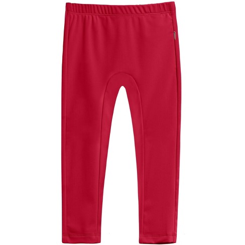 City Threads Usa made Swim Leggings For Girls And Boys Upf 50 Red 6y Target