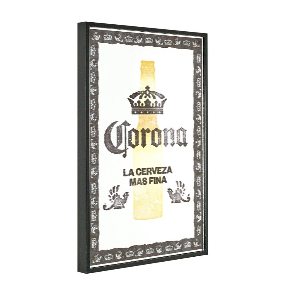 Photos - Other Decoration American Art Decor Corona Silkscreen Printed Framed Bar Sign