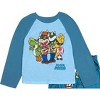 Super Mario Little/Big Boys' 2-Piece Fleece Sleepwear Pajama Sets - 2 of 3