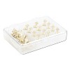U Brands Fashion Push Pins Steel Gold 3/8" 36/Pack 3083U06-24 - image 4 of 4