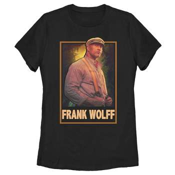 Women's Jungle Cruise Frank Wolff Portrait T-Shirt