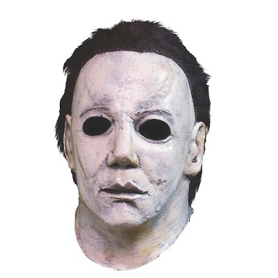 Mens Haloween The Curse of Michael Myers Costume Mask - 13 in. - White