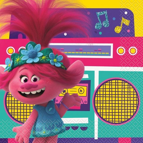 16ct Trolls World Tour Lunch Napkin Target
