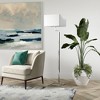 Hudson and Canal 64" Tall Floor Lamp with Rectangle Fabric Shade - 4 of 4