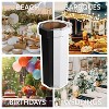 happimess Fleur 25-Gallon Traditional Classic Disposable Corrugated Cardboard Event Trash Can and Recycling Bin - 2 of 4