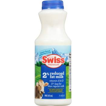 Swiss Premium 2% Reduced-Fat Milk - 1pt