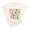 Simply Sage Market S.W.Smiley Happy To See Your Face  Garment Dyed Tee - 2 of 4