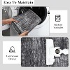 Acekool Modern Washable Area Rug, Soft Non Slip Minimalist Low Pile Carpet for Living Room, Bedroom, Dorm - 4 of 4