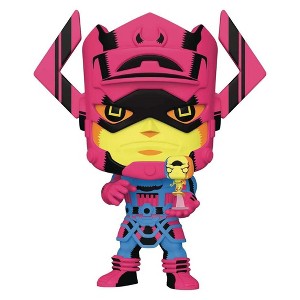 Funko Marvel Jumbo Funko POP | Galactus with Silver Surfer (Black Light Version) - 1 of 4