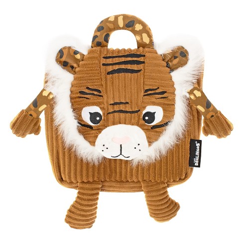 Triaction Toys Les Deglingos Corduroy Backpack Plush