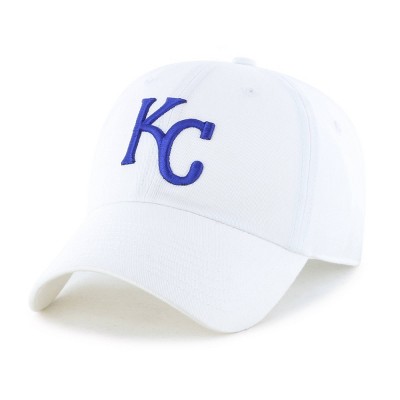 MLB Kansas City Royals White Clean Up Hat