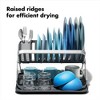 LunaLulinlk Aluminum Folding Dish Rack - 3 of 4