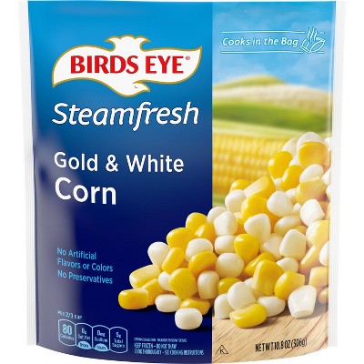 Birds Eye Steamfresh Premium Selects Frozen Gold & White Corn - 10.8oz