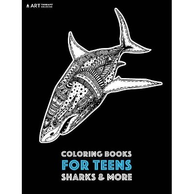 Coloring Books For Teens - by  Art Therapy Coloring (Paperback)