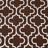 Modern Trellis Room Darkening Semi-Blackout Curtains, Set of 2 by Blue Nile Mills - 3 of 4