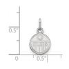 Black Bow Jewelry Sterling Silver Edmonton Oilers NHL Extra Small Pendant - 2 of 3