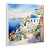 Stupell Industries Santorini City Landscape Wall Plaque Art - 2 of 4