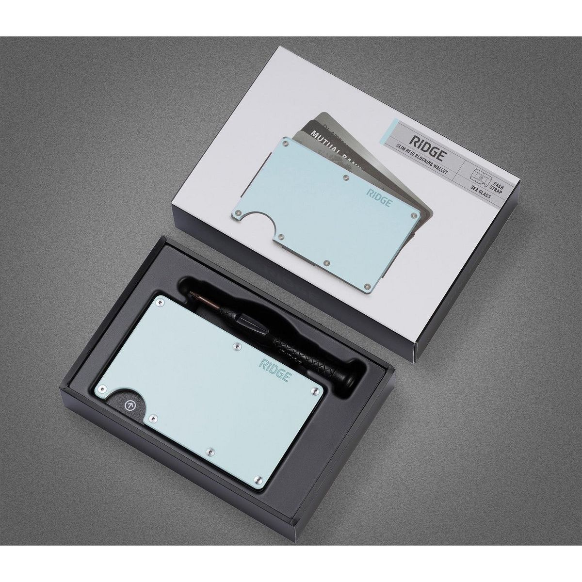 Ridge One Size Ridge Wallet - Sea Glass Wallet AUWAI10 Sea Glass 1 - thumbnail 5