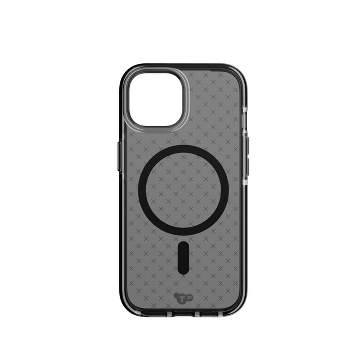Tech21 Apple iPhone 15/iPhone 14 EvoCheck Case with MagSafe - Smokey Black