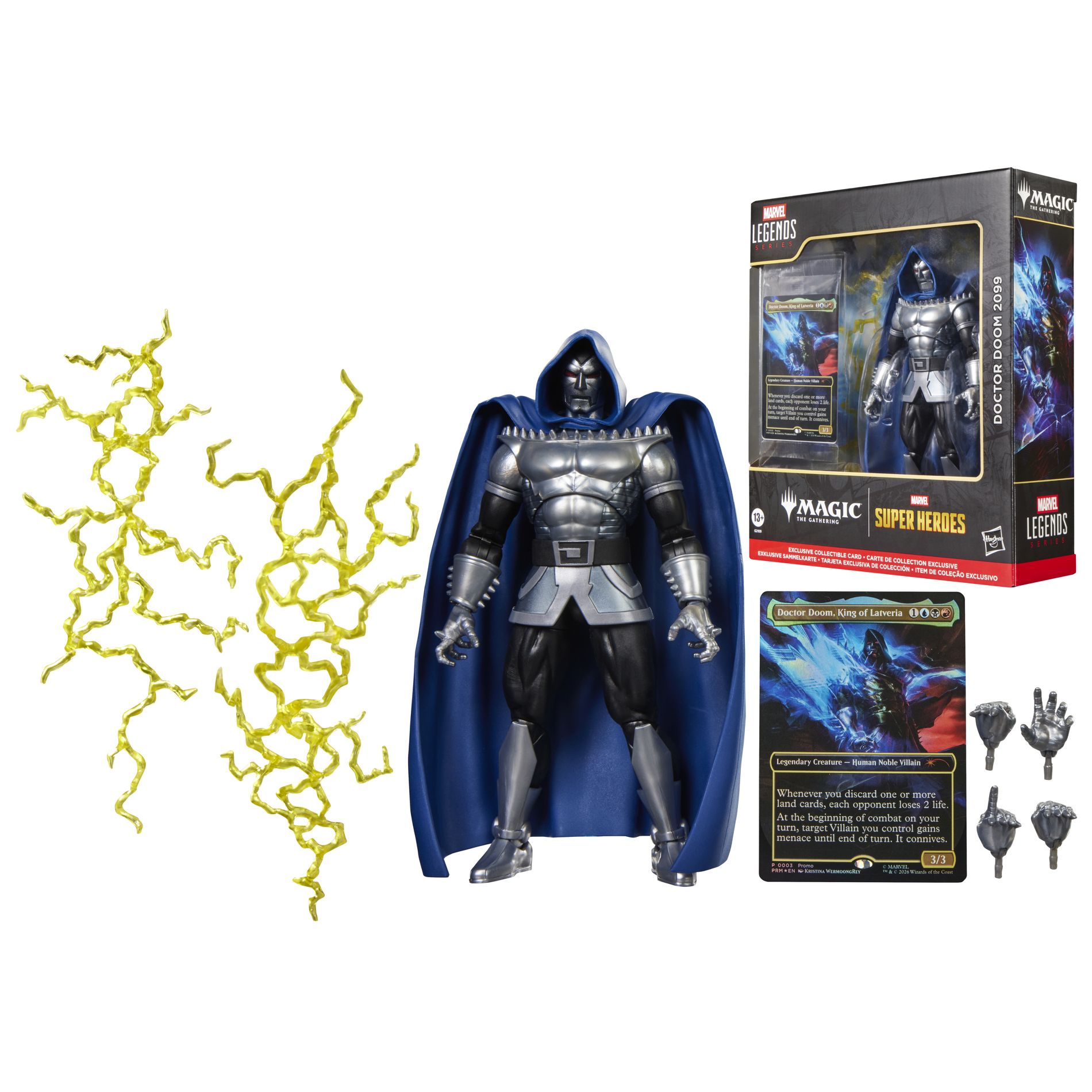 Marvel Legends Series Marvel Super Heroes Magic The Gathering Doctor Doom 2099