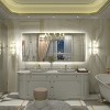 Apmir Super Bright 192 LEDs/m Back LED Lighted Anti-Fog Tempered Glass Bathroom/Vanity Mirror with ETL & 3-Year Warranty - 2 of 4