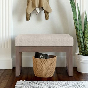 Small Madison Footstool Ottoman Bench - WyndenHall - 1 of 4