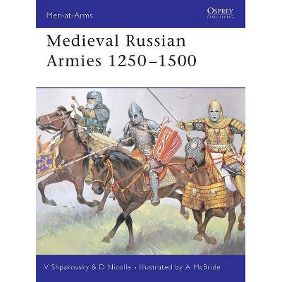 Medieval Russian Armies 1250-1500 - (Men-At-Arms (Osprey)) by  David Nicolle & Viacheslav Shpakovsky (Paperback)