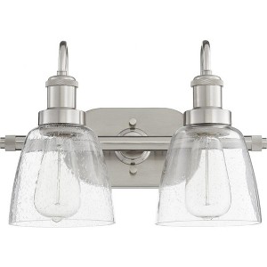 Quorum Lighting 2 - Light Vanity in  Satin Nickel - 1 of 1