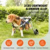 VEVOR 2 Wheels Dog Wheelchair for Back Legs, Pet Wheelchair Lightweight & Adjustable Assisting in Healing,  Dog Cart/Wheelchair,(S) - 3 of 4